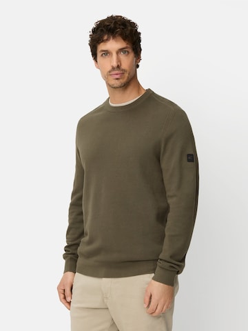 CAMEL ACTIVE Sweater in Green: front