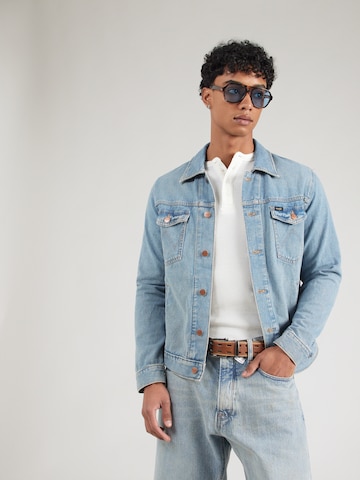 WRANGLER Kevad-sügisjope, värv sinine: eest vaates