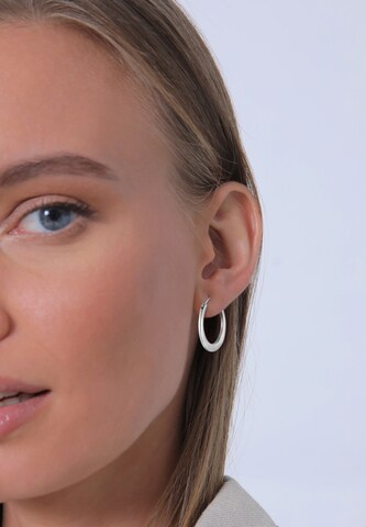 ELLI PREMIUM Oorbellen in Zilver: voorkant