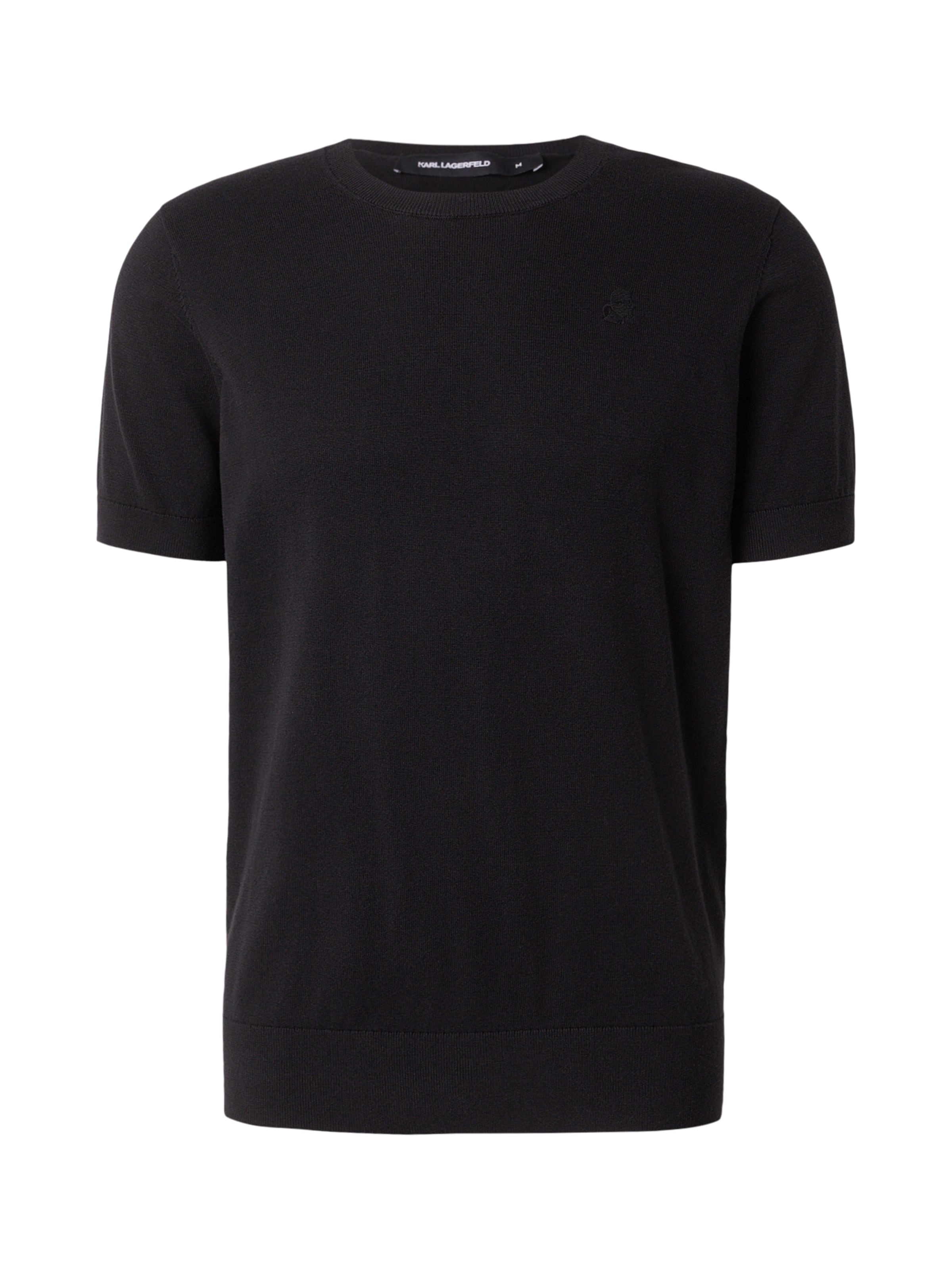 Karl Lagerfeld Pulóver - fekete: elől