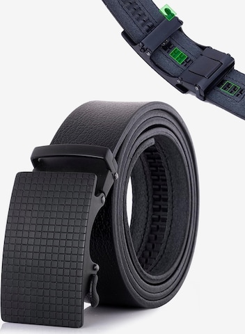 Trusador Gürtel 'Ferrara' in Schwarz: Vorderseite