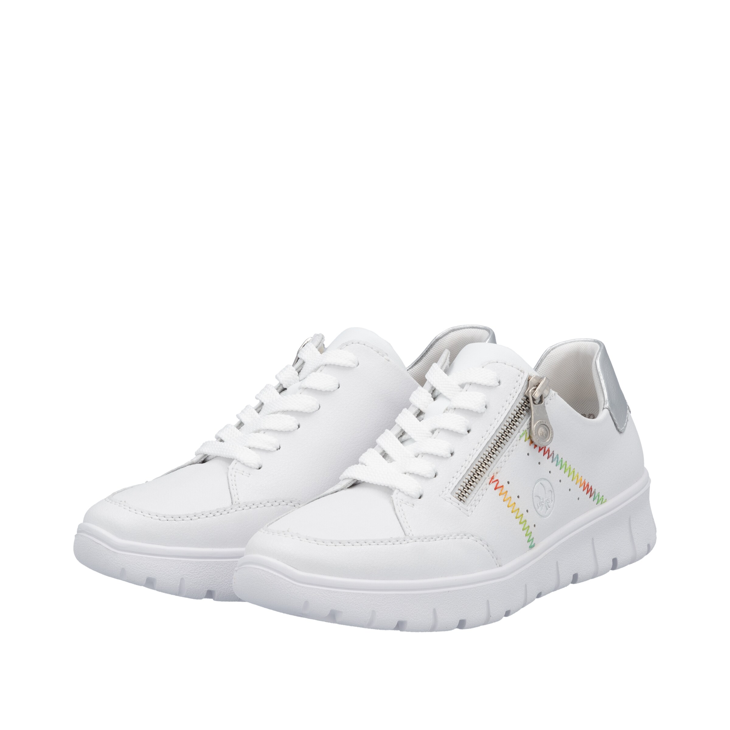 Sneaker bassa di Rieker in bianco