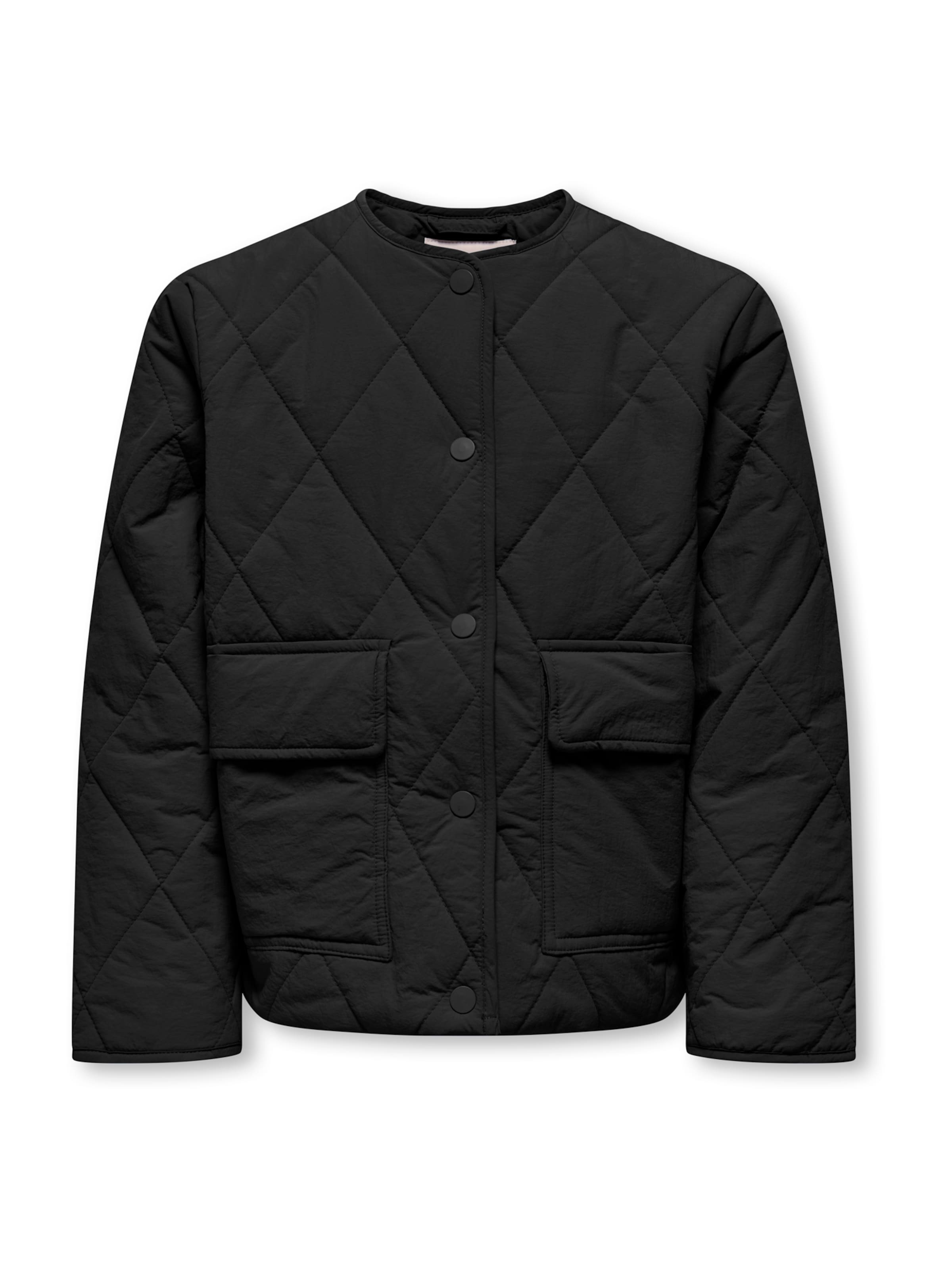 ONLY GIRLS Демисезонная куртка 'KOGROSALINA' в Черный: спереди