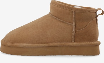 Bianco Nízke čižmy 'Snow' - Hnedá: predná strana