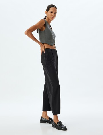 Koton Wide leg Bandplooibroek in Zwart