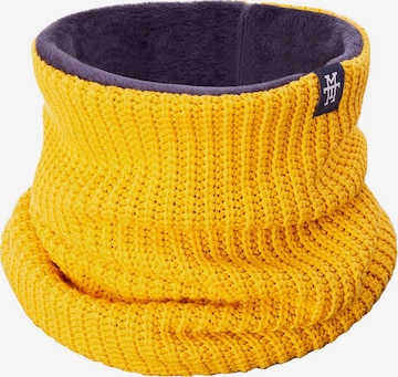 Manufaktur13 Schlauchschal 'Neckwarmer' in Gelb: Vorderseite