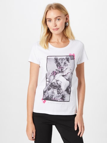 T-shirt EINSTEIN & NEWTON en blanc : devant