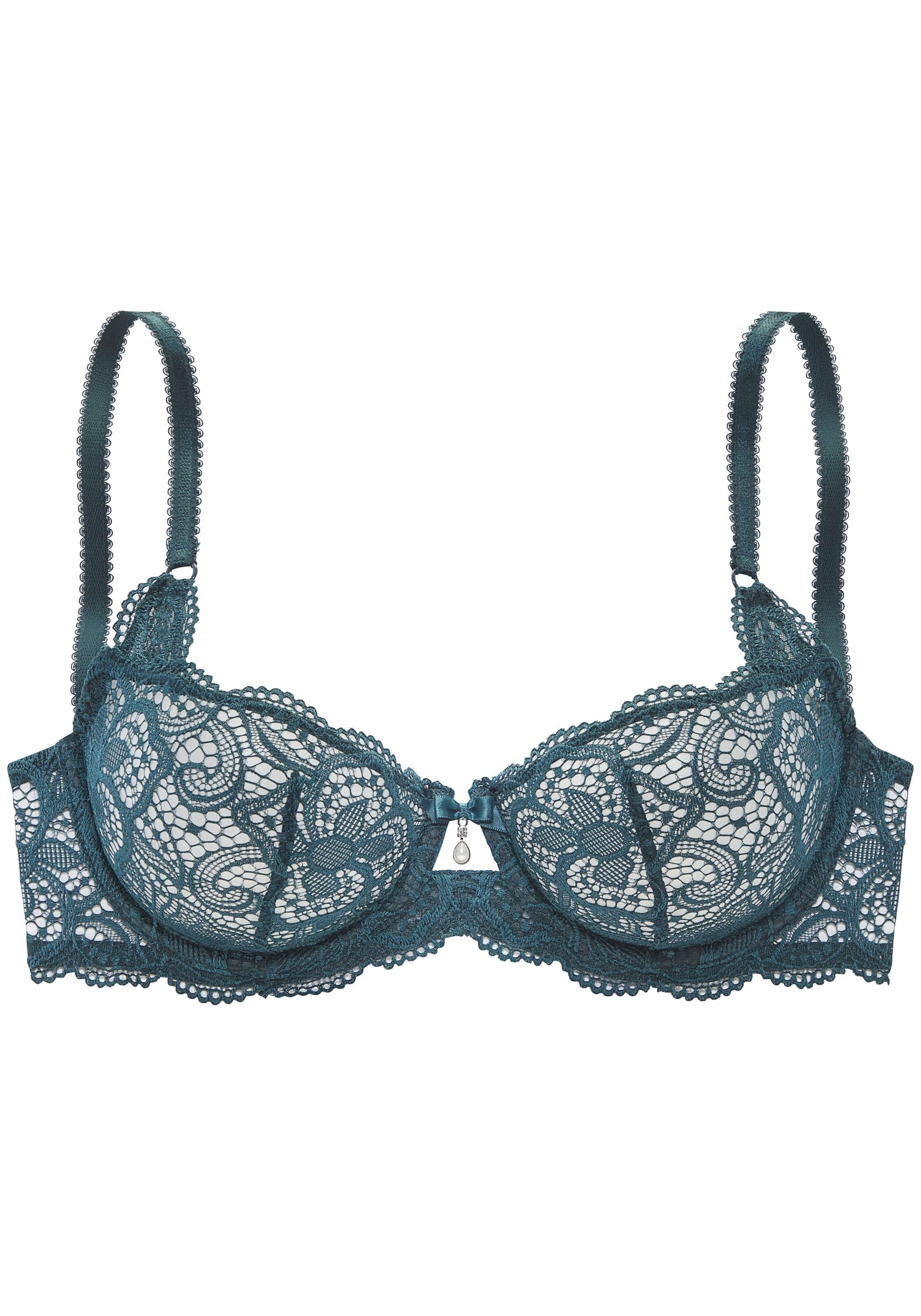 Bustier Soutien-gorge LASCANA en vert : devant