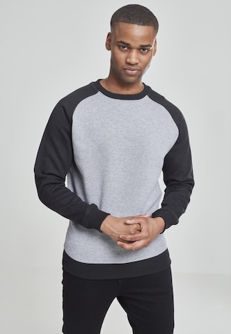 Felpa di Urban Classics in grigio: frontale