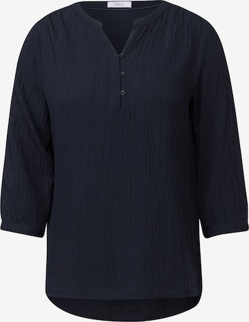 CECIL Bluse in Blau: Vorderseite