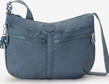 Borsa a tracolla 'IZELLAH' di KIPLING in blu: frontale