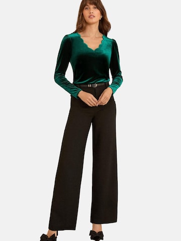 love & roses Bluse in Grün: Vorderseite