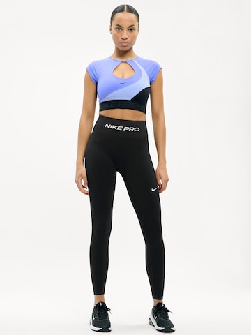 NIKE Skinny Spodnie sportowe 'Nike Pro' w kolorze czarny