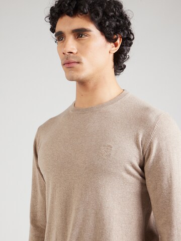 INDICODE Pullover 'Wildman' in Beige