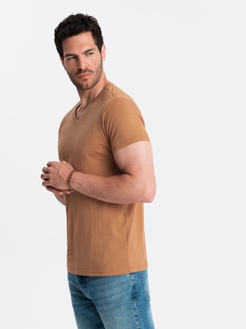 Ombre Shirt in Bruin
