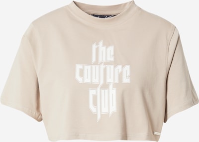 The Couture Club Тениска в светлобежово / бяло, Преглед на продукта
