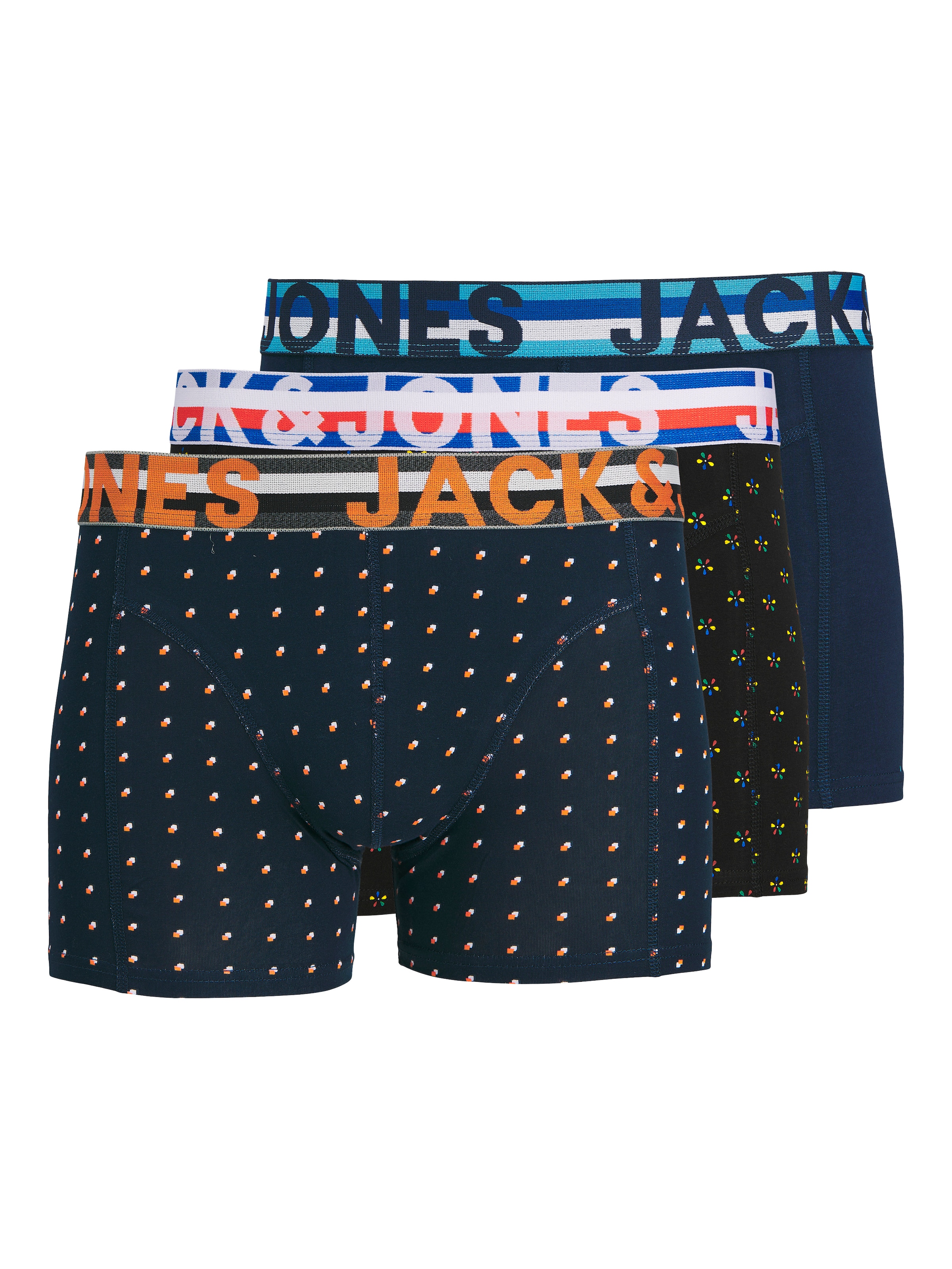 JACK & JONES Bokserishortsit 'Henrik' värissä sininen: etupuoli
