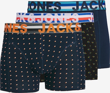 JACK & JONES Боксерки 'Henrik' в синьо: отпред