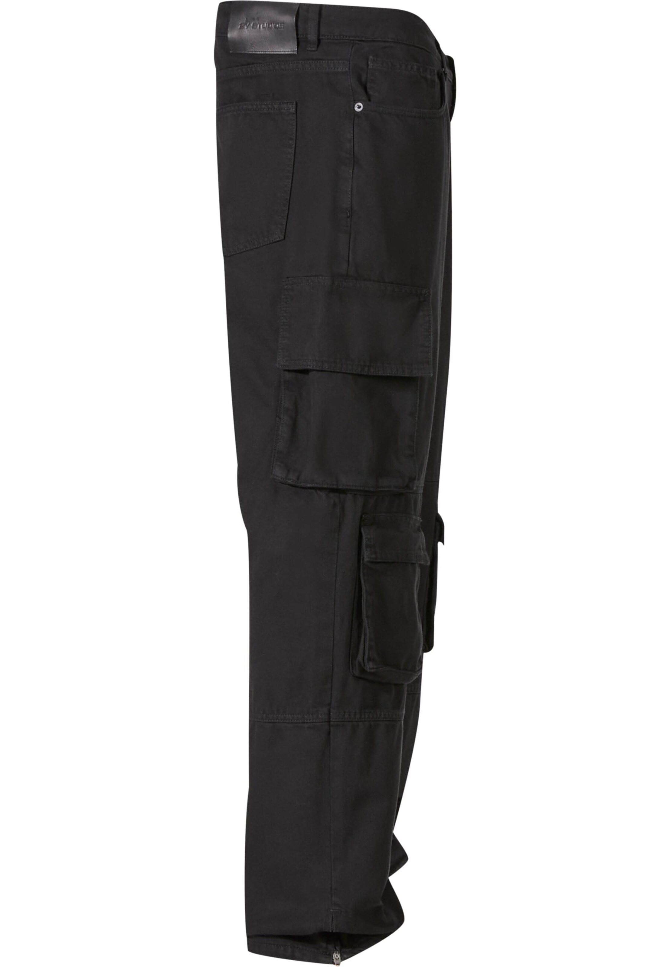 2Y Premium Regular Cargobroek 'Neo' in Zwart