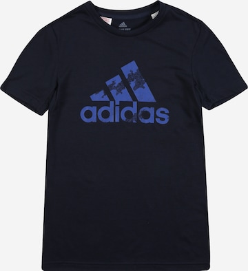 ADIDAS PERFORMANCE Funktionsshirt in Blau: predná strana