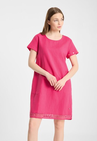 Frieda & Freddies NY Kleid in Pink: Vorderseite