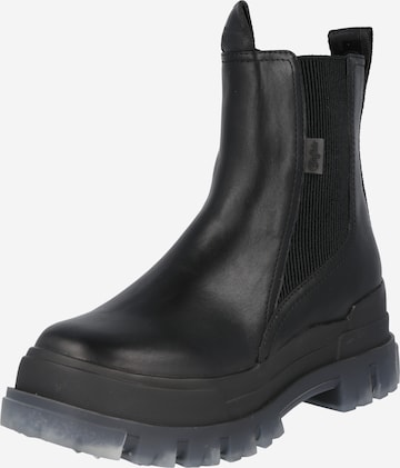 BUFFALO Chelsea boots 'ASPHA' i svart: framsida