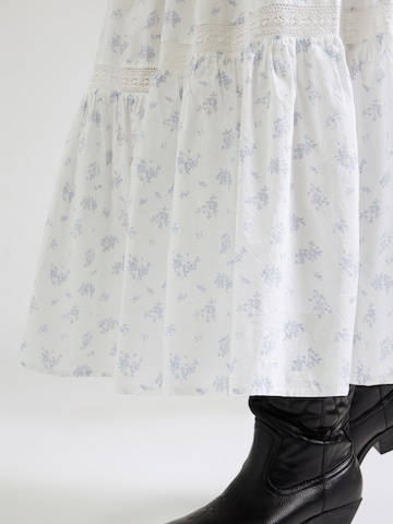 Gina Tricot Юбка в Белый