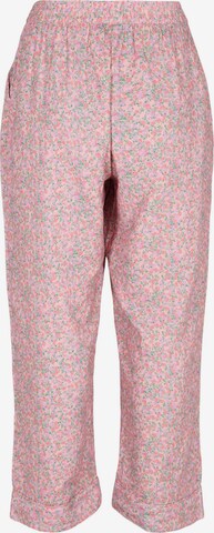 Zizzi Pajama pants 'DOWE' in Pink