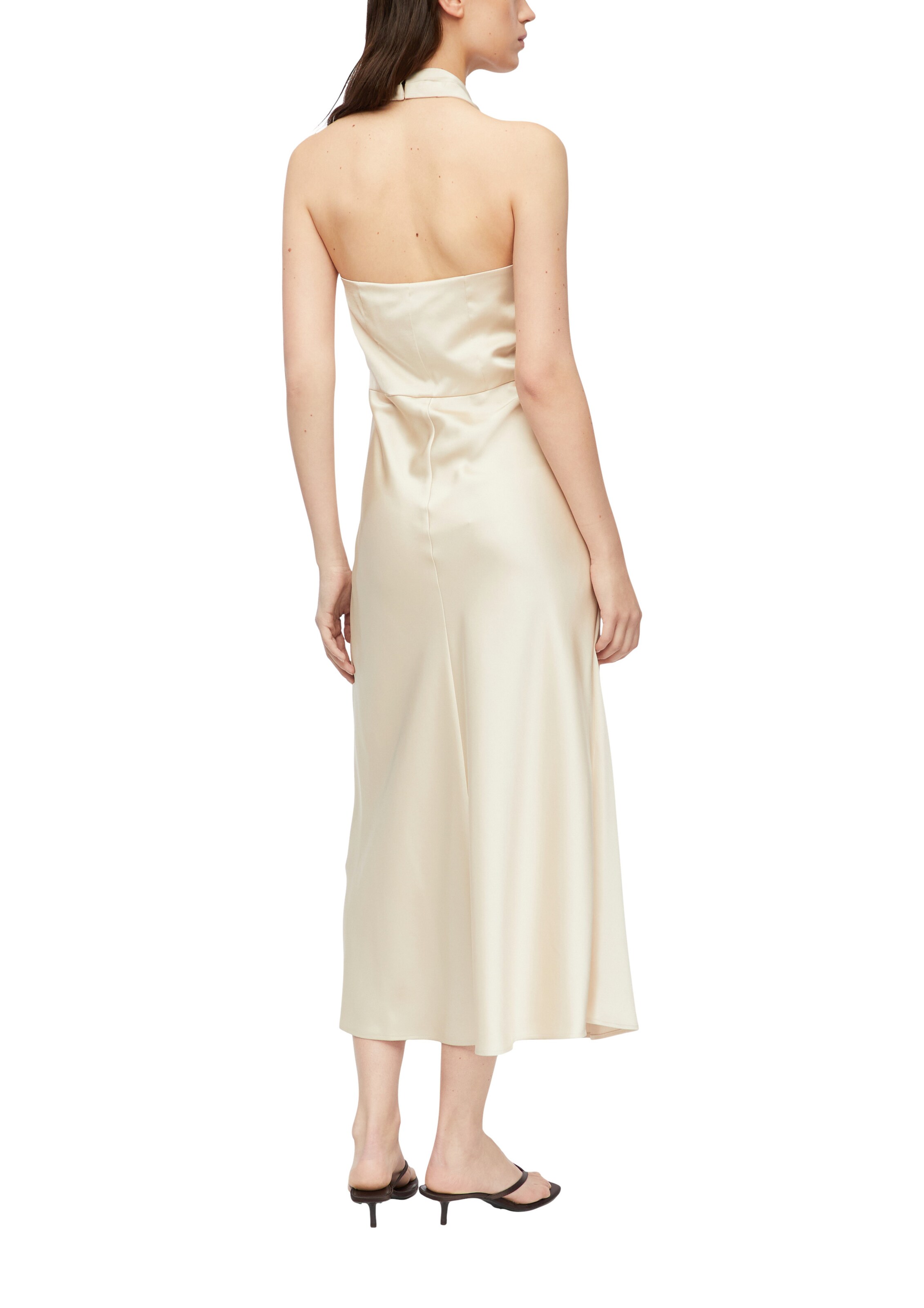 COMMA Jurk in Beige
