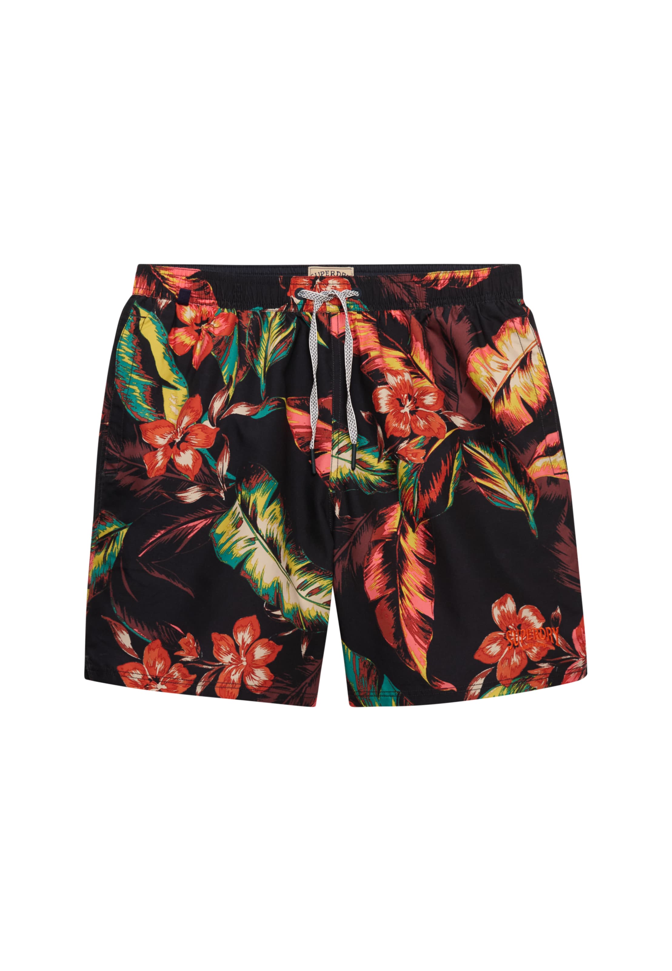 Superdry & Co Zwemshorts in Zwart: voorkant