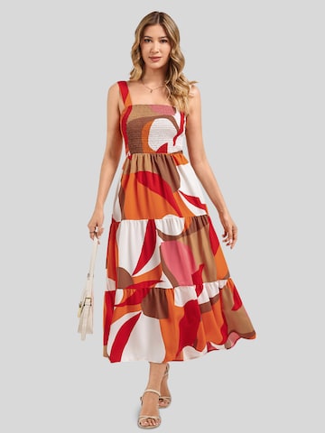 LapaPlus Beach Dress in Mixed colors: front