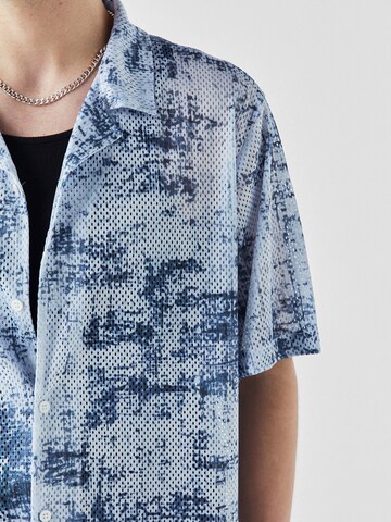 Comfort fit Camicia 'Miami' di VAMOS CLO in blu