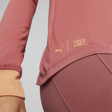 PUMA Funktionsshirt 'First Mile' in Rot