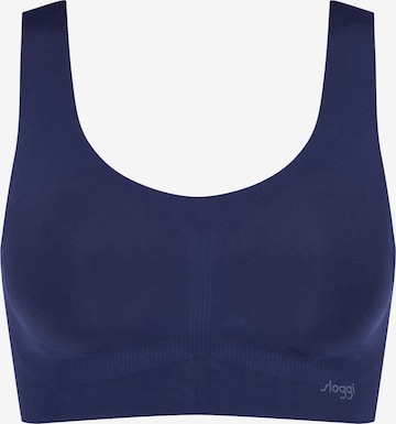 Soutien-gorge ' ZERO Feel Top ' SLOGGI en bleu : devant