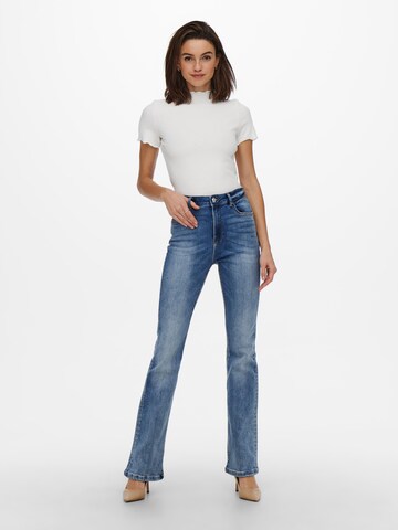 ONLY Bootcut Jeans 'ONLMila' in Blau
