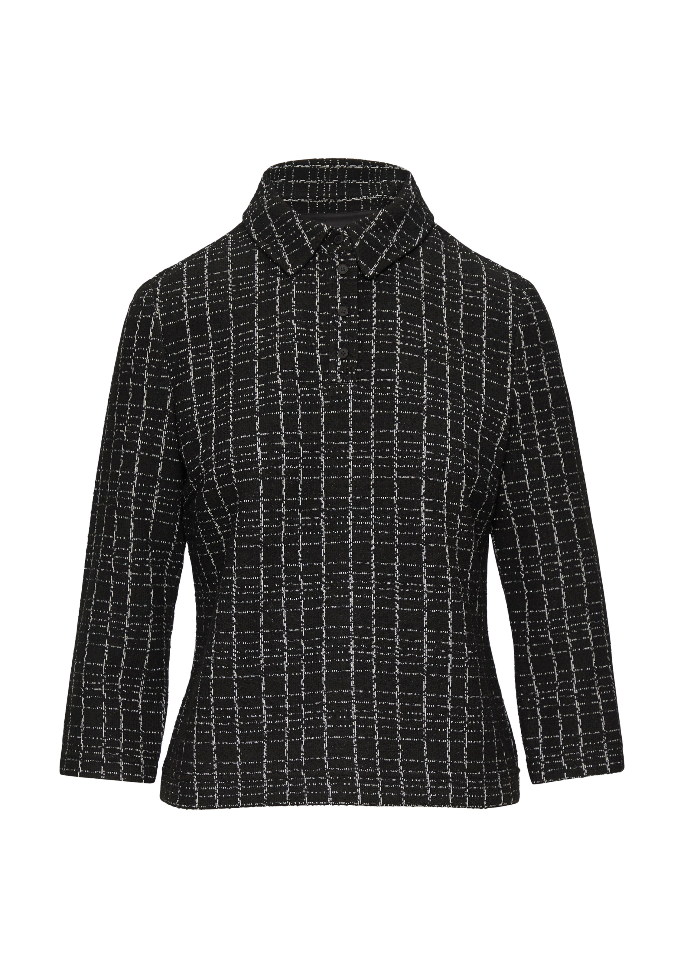 COMMA Μπλουζάκι σε μαύρο: μπροστά