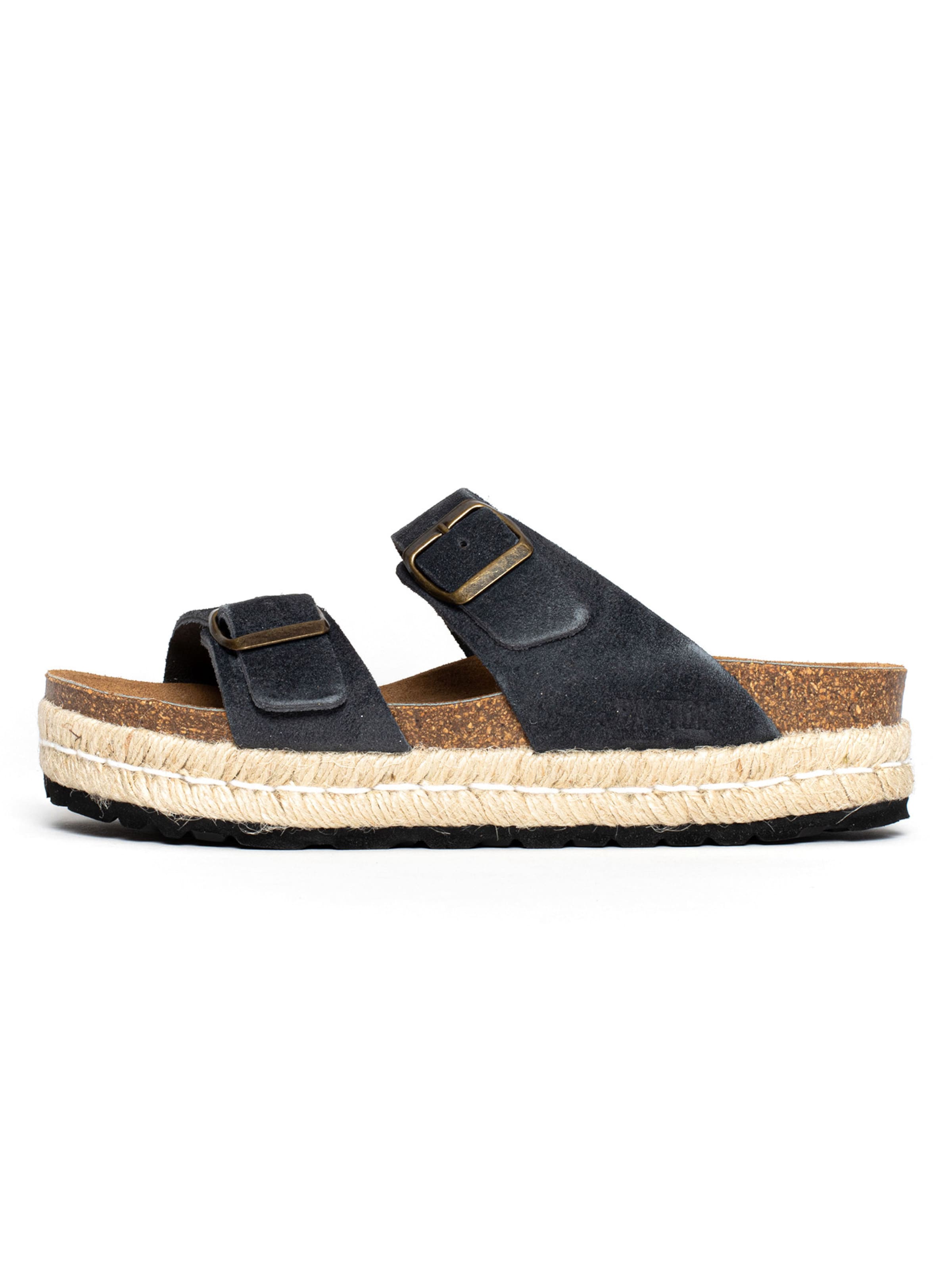 pelēks Bayton Ādas čības 'ALCEE': no priekšpuses