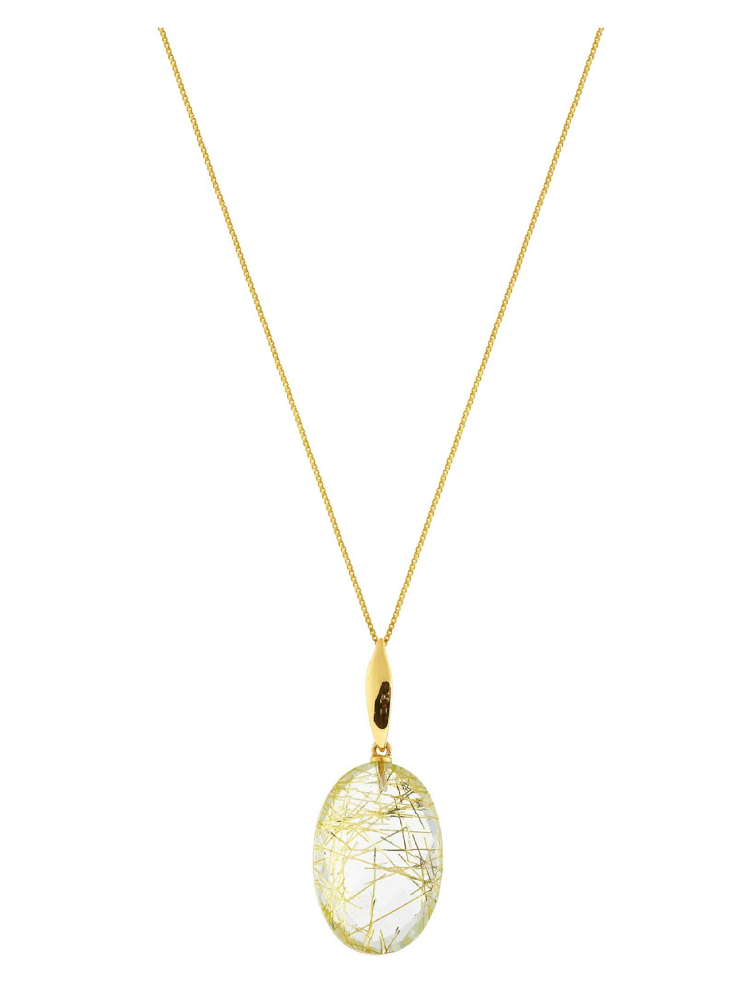 Gemshine Kette in Gold: Vorderseite
