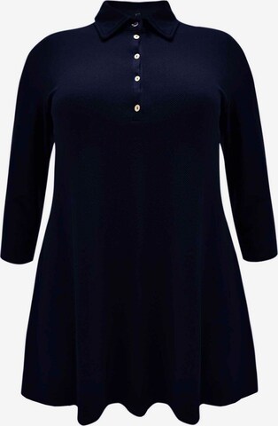 Yoek Tunic in Blue: front