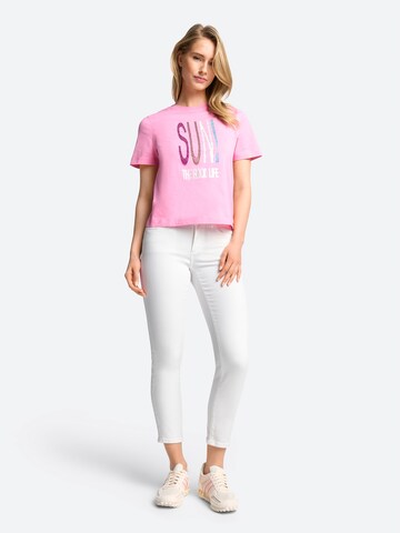 T-shirt Rich & Royal en rose