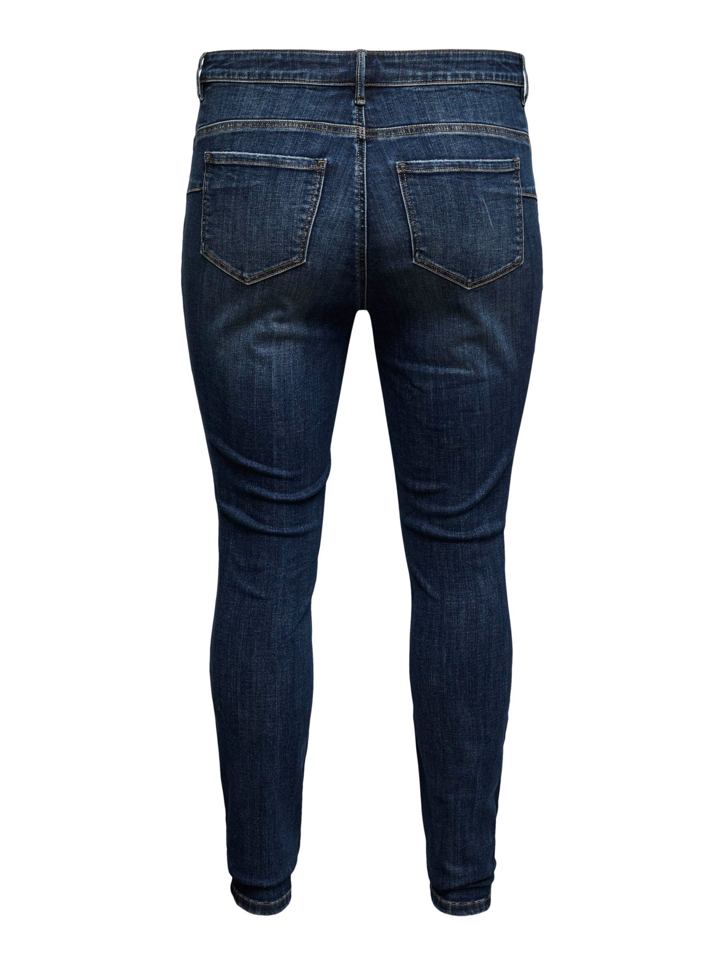 Vero Moda Curve Skinny Jeans 'VMCSeven' i blå