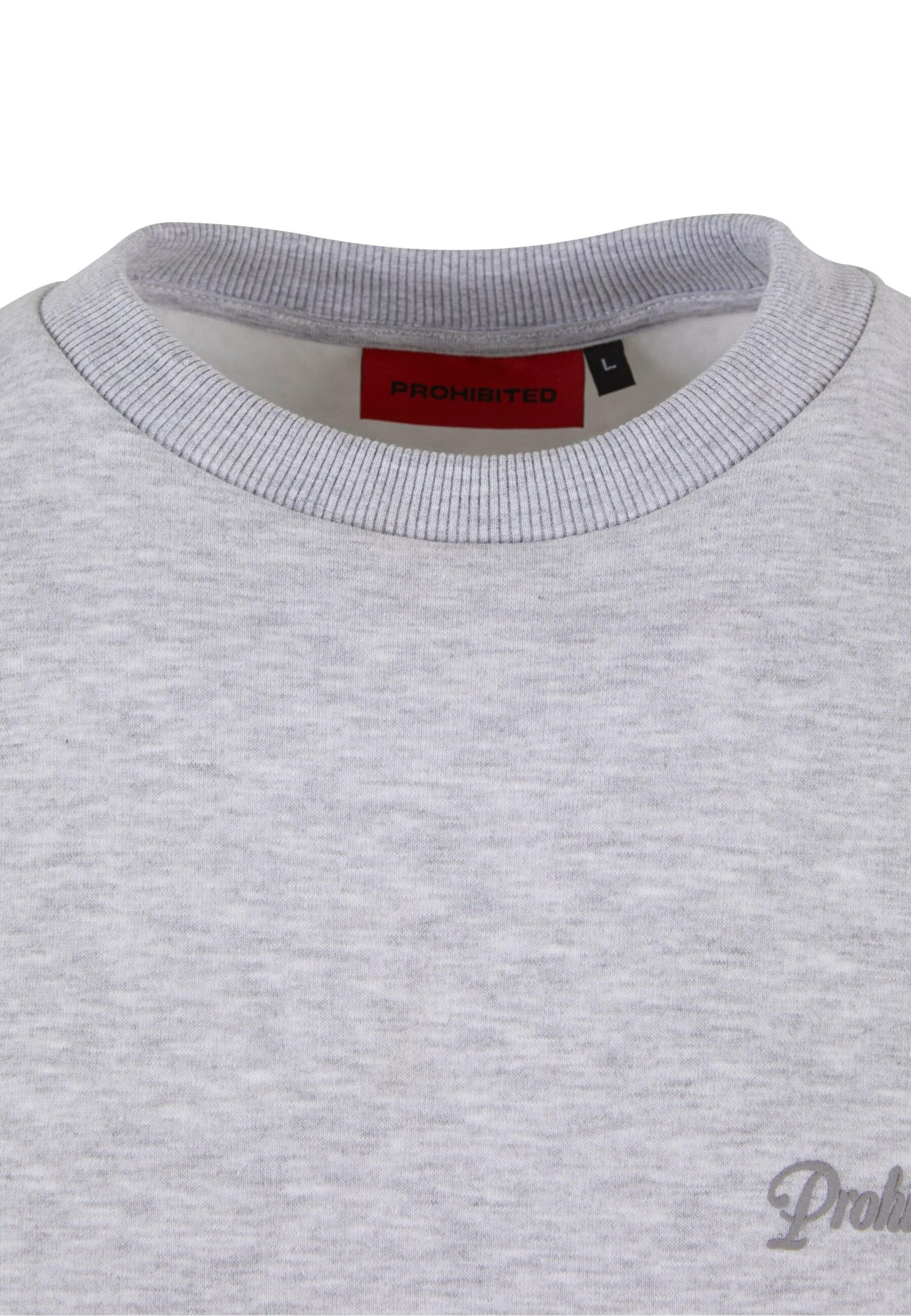Prohibited Mikina '10119' – šedá
