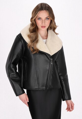 Veste mi-saison DreiMaster Vintage en noir : devant