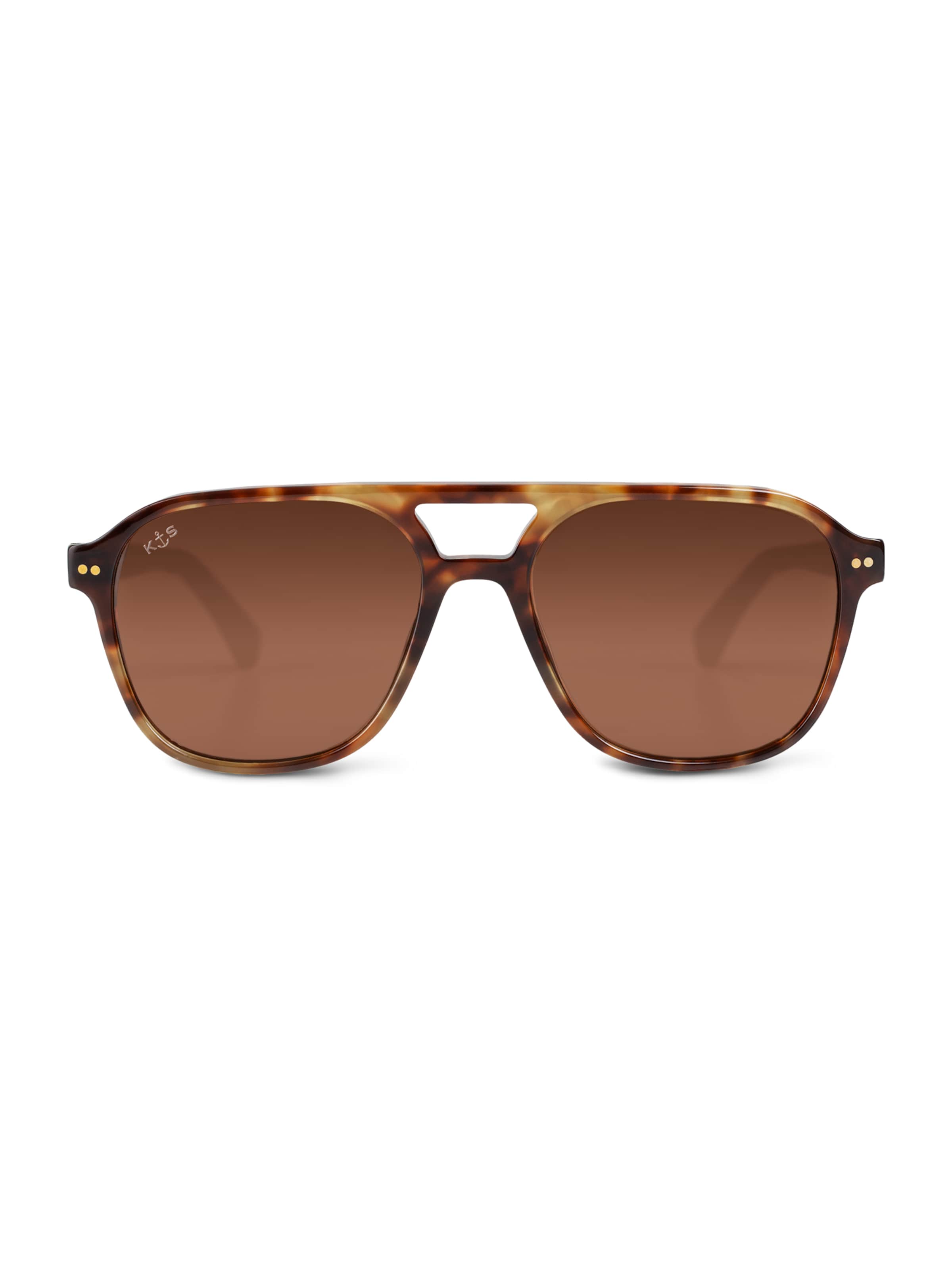 Kapten & Son Γυαλιά ηλίου 'Zurich Oversize Havana Tortoise Brown' σε καφέ