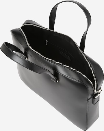 ABOUT YOU Laptop bag 'Justus' in Black