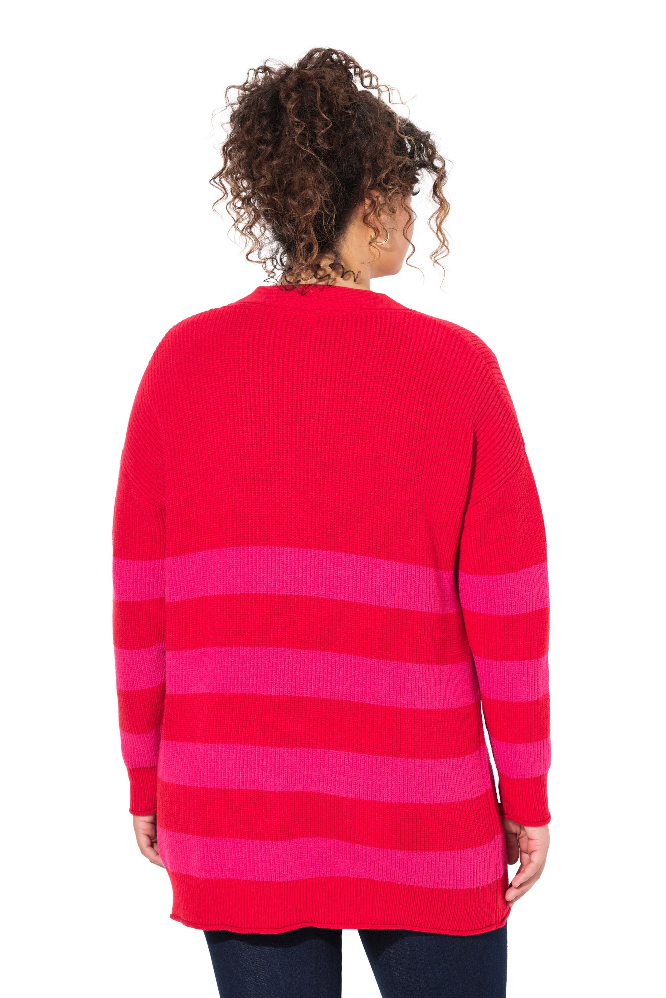 Ulla Popken Strickjacke in Rot