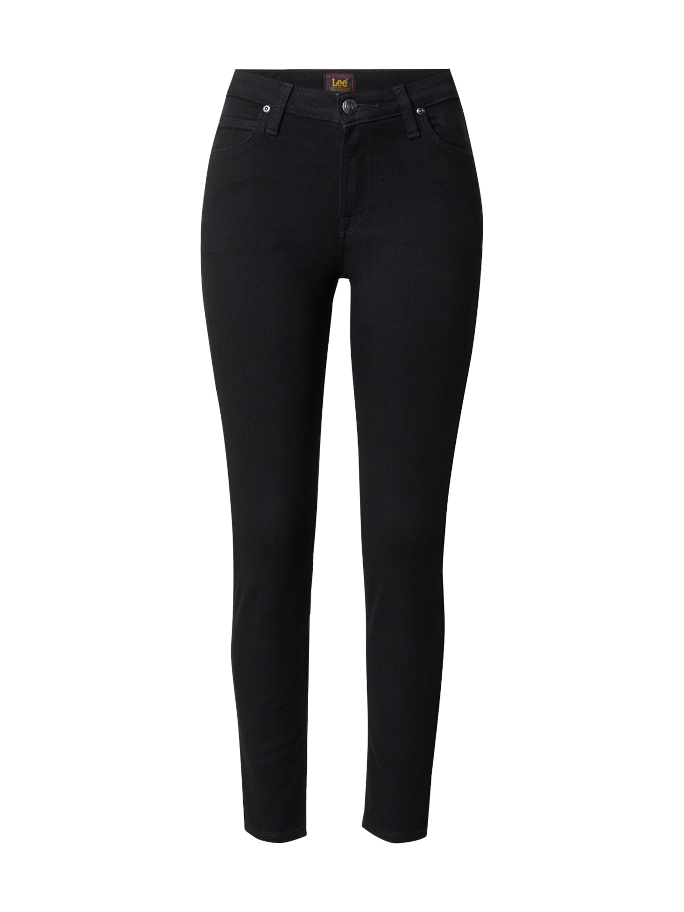 Lee Jeans 'Scarlett High' i svart: framsida