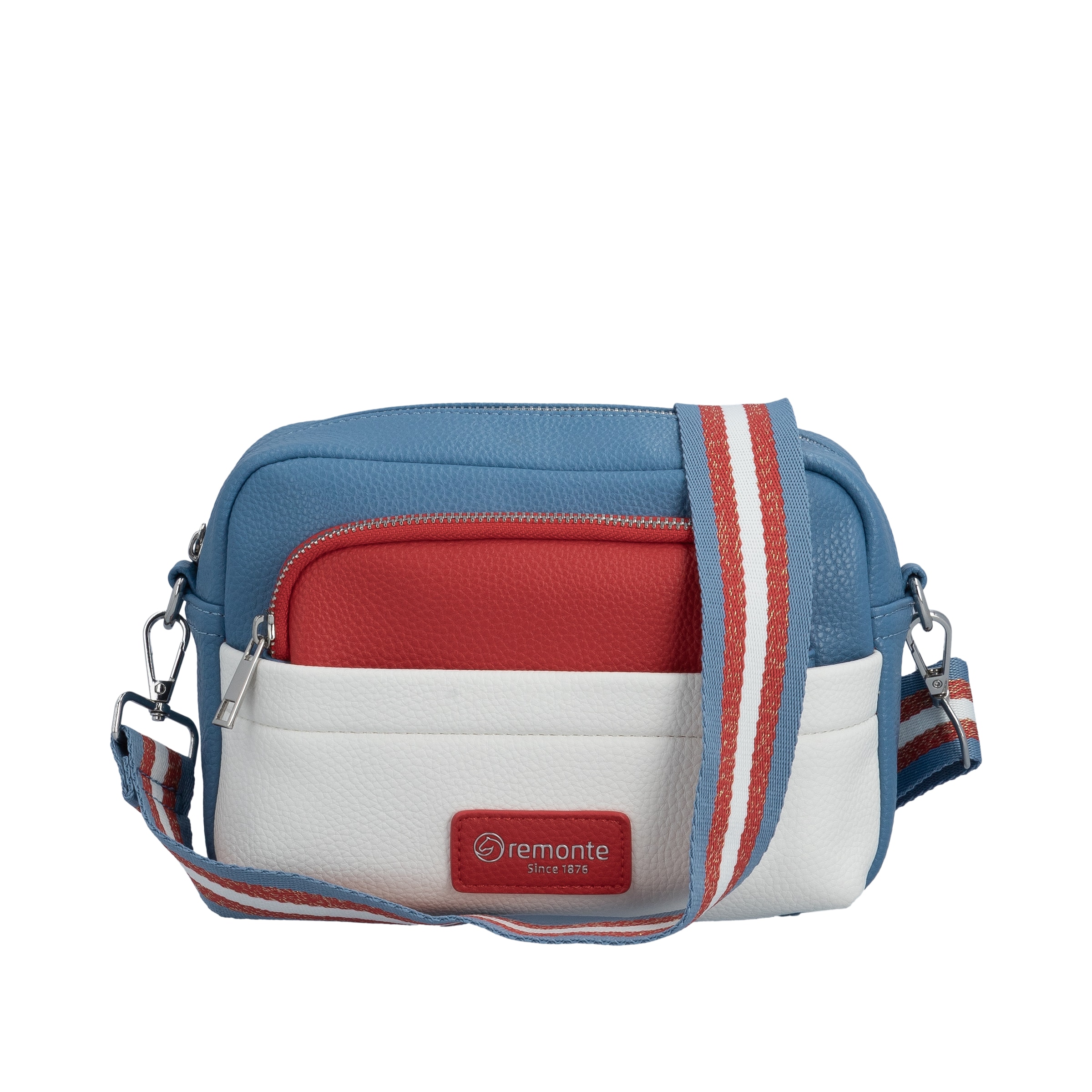 Sac à bandoulière 'Q0671' REMONTE en bleu : devant