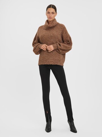 VERO MODA Sweater 'Julie' in Brown