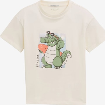 TOM TAILOR Shirt in White: front